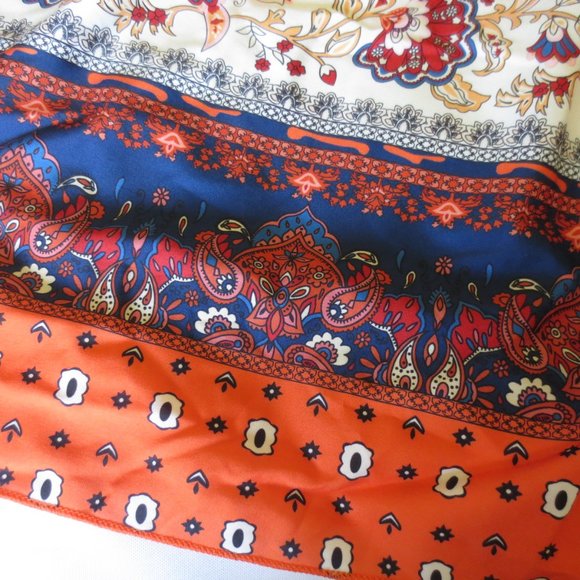 4/$14 NWT girls PAISLEY party DINNER boho DRESS dance FANCY SIZE 11-12 EASTER - Picture 2 of 8